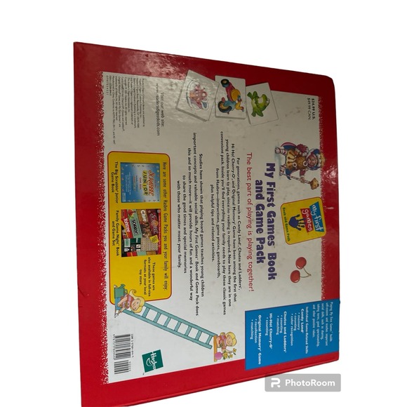 2001 My First Games Book and Game Pack Candy Land, Hi Ho Cherry O, Chutes Ladder - Picture 9 of 9